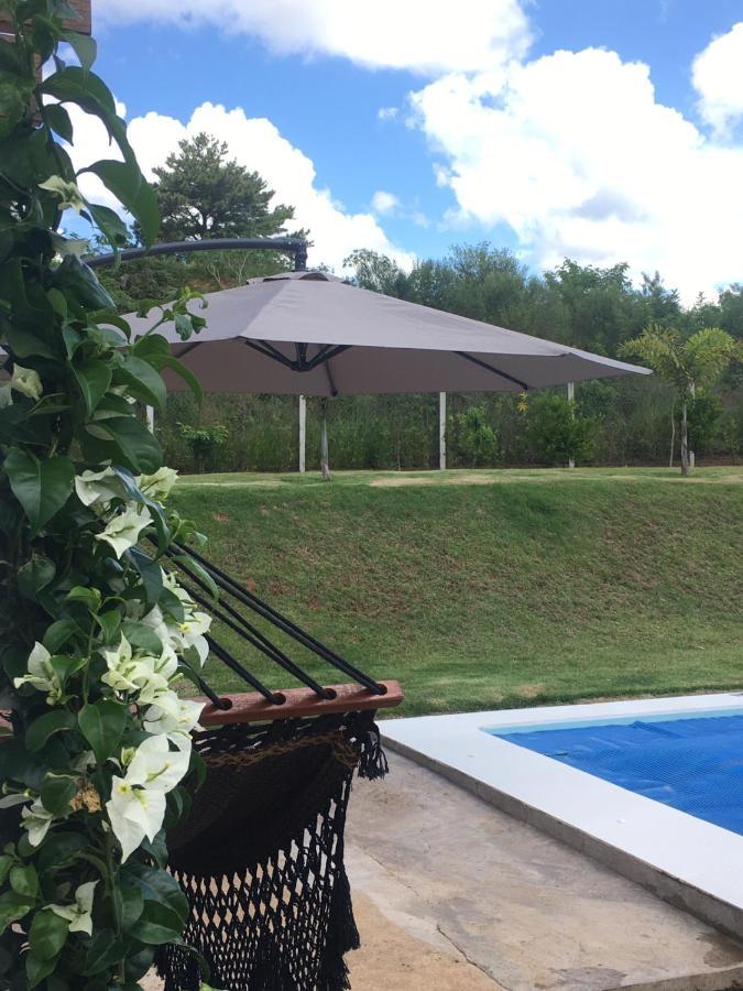 Casa De Campo Com Piscina Jaguariaíva Exterior foto
