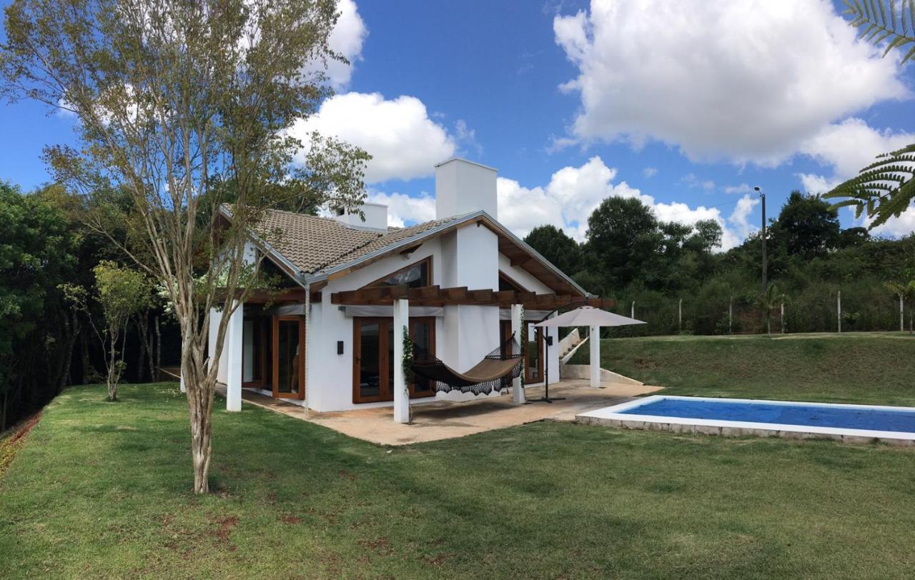 Casa De Campo Com Piscina Jaguariaíva Exterior foto