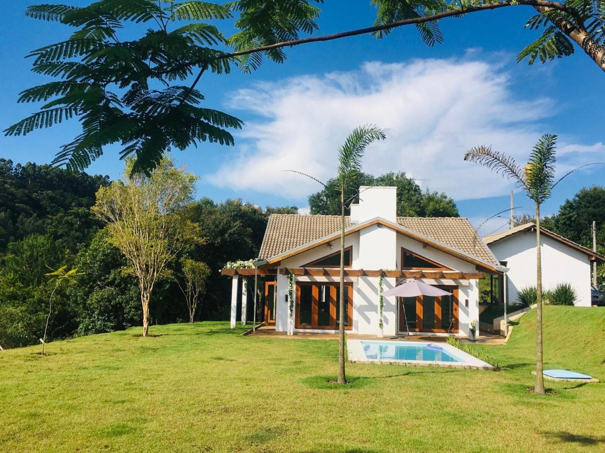 Casa De Campo Com Piscina Jaguariaíva Exterior foto